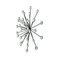 thumbnail image 2 of Zeckos Jeweled 3D Black Bursting Star Wall Sculpture Set of 6 Mid Century Modern Décor, 2 of 6