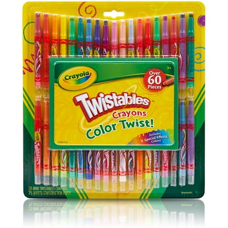 Download Crayola Twistable Crayons and Construction Paper - Walmart.com