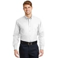 thumbnail image 1 of CornerStone - Camiseta de sarga SuperPro de manga larga XL blanca Piedra angular SP17, 1 of 1