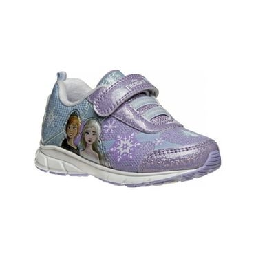 Disney Frozen Ii Girls Sneakers W Two White Lights Walmart Com