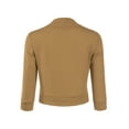 thumbnail image 3 of Doublju Women's 3/4 Sleeve Bolero Open Front Cardigans (Plus Size Available), 3 of 4