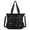 Black-1, variant on Angelkiss Purses Handbags for Women PU Tote Satchel Bags for Women Pockets Shoulder Bag