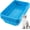 Blue, variant on 30 Pack Disposable Cat Litter Boxes, Plastic Leakproof Litter Trays for Cats, Disposable Travel or Temporary Litters Pan for Kittens and Small Pets, 16.7 x 10.5 x 3.4 Inch(Gray)