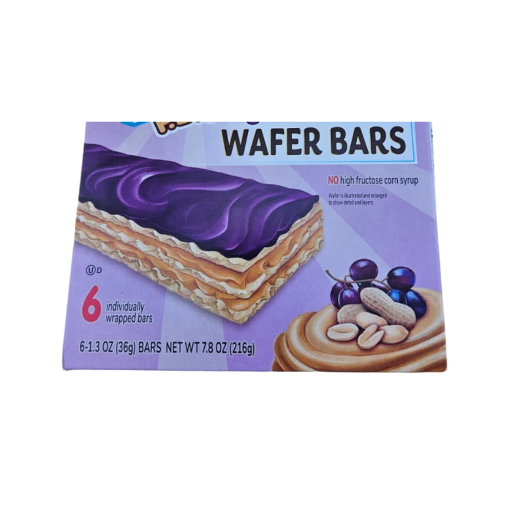 Skippy Peanut Butter & Grape Jelly Coated Wafer Bars 7.8 Oz Box (3 Pack)
