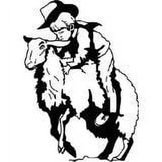 Do It Yourself Wall Decal Sticker Young Kid Cowboy Living Room 20x16