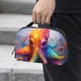 thumbnail image 2 of Octopus Digital Storage Bag Pouch, Hard Drive Bag, Laptop Cord Organizer, Cable Organizer, Oxford Fabric Waterproof Electronics Travel Case - 5.9x9.44x3.14 in., 2 of 6