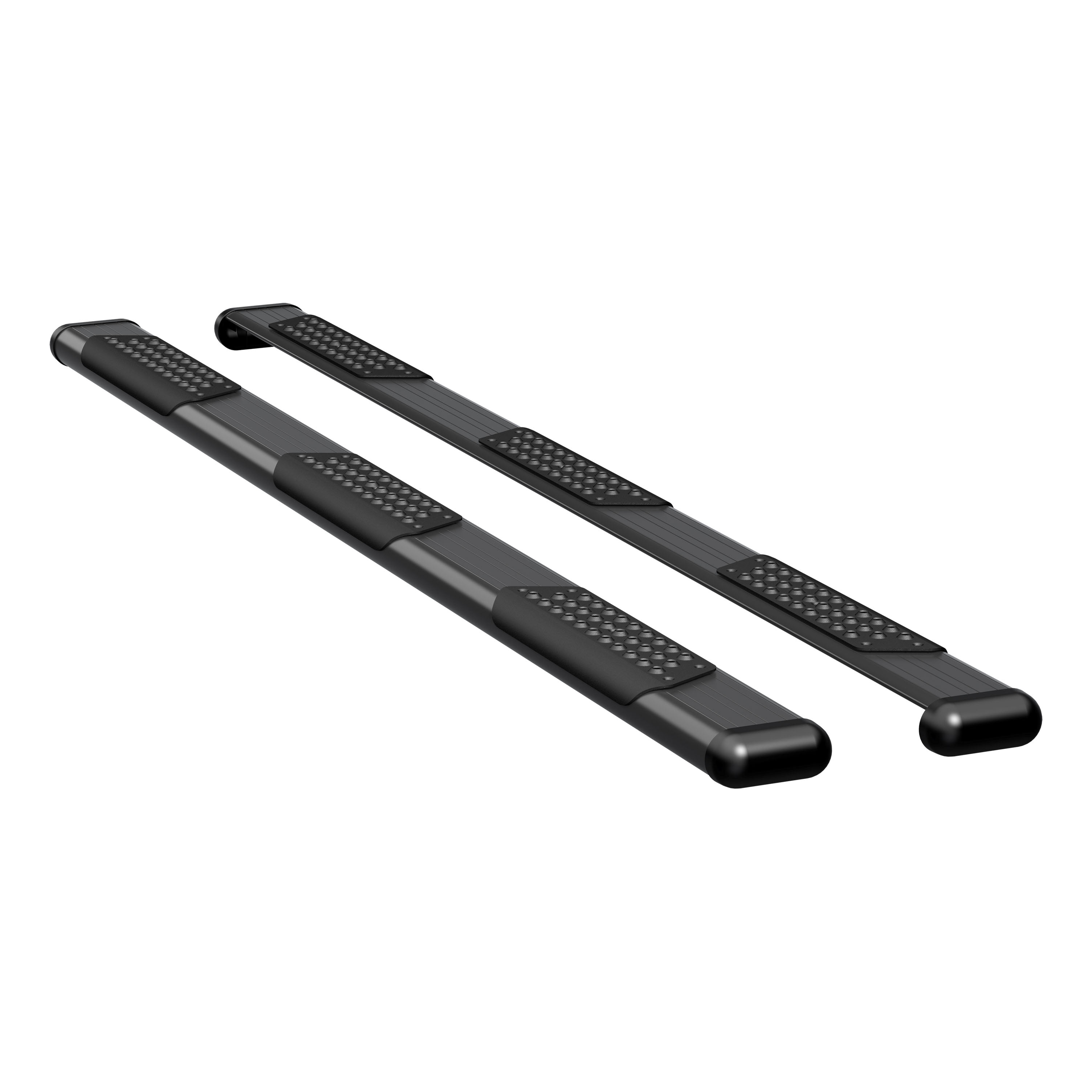 Universal Aluminum Side Step Bars - 2 Pcs, Polished Silver, Fits Chevy, Ford, Dodge, Toyota, Nissan & More (1967-2020)