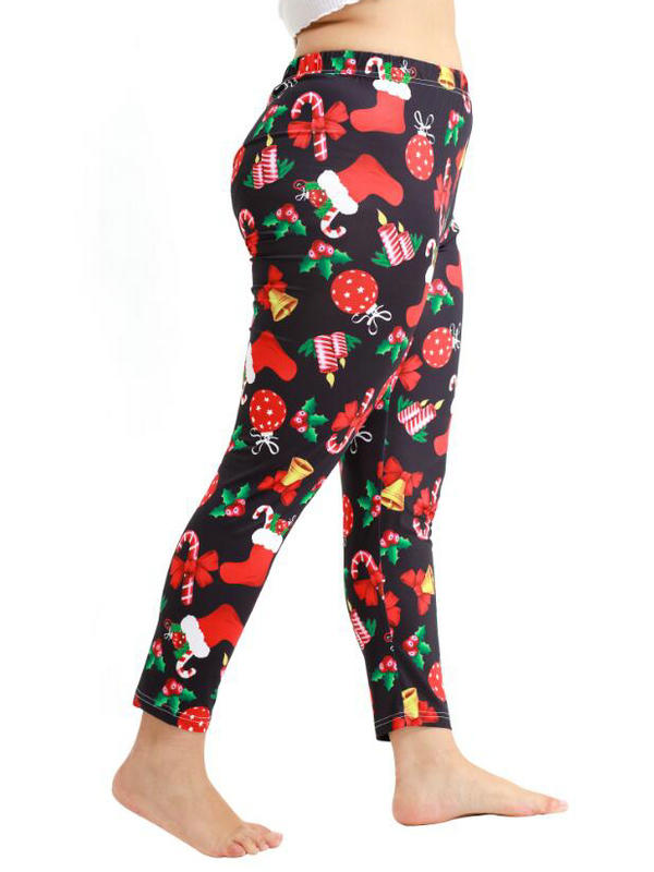 walmart christmas leggings plus size