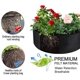 thumbnail image 2 of 2 uds cama de jardín elevada, bolsas de cultivo de galón tela de fieltro contenedor de plantación transpirable bolsa de cultivo para plantas, flores, verduras 23,6 pulgadas, 2 of 5