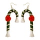 thumbnail image 1 of Pendientes Tejidos De Navidad Con Forma De Muleta, Pendientes Bohemios Tejidos Con Borlas, Pendientes Colgantes Trenzados Hechos A Mano Para Mujeres Y Niñas Advancent AP007544-04, 1 of 6