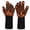 Orange, variant on HOMEIORA BBQ Gloves, 1472 ºF Heat Resistant Silicone Non-Slip Oven Mitts, Short Kitchen Gloves Perfect for Grilling, Cooking, Baking, Cutting, Black