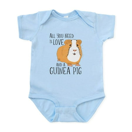 

CafePress - All You Need Is Love And A Gui Baby Light Bodysuit - Baby Light Bodysuit Size Newborn - 24 Months