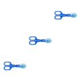 thumbnail image 1 of Kearding pinzas de clip de alimentación de reptiles herramienta ecológica y duradera para una alimentación segura y efectiva de reptiles azul Type1 NO1, 1 of 6