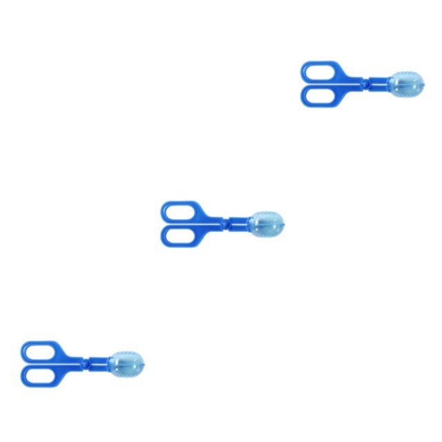 Kearding pinzas de clip de alimentación de reptiles herramienta ecológica y duradera para una alimentación segura y efectiva de reptiles azul Type1 NO1