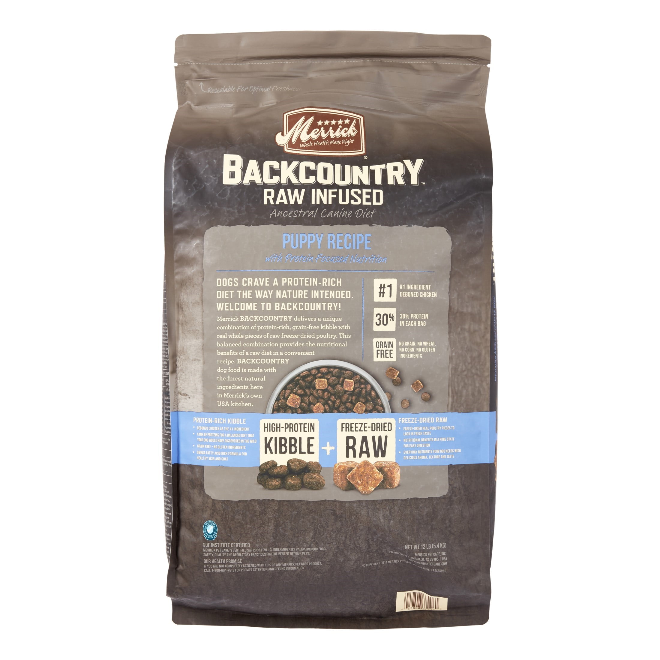 merrick backcountry dog food puppy