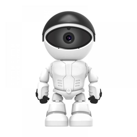 HD 1080P WiFi Robot IP Camera Pan Tilt WiFi Camera Support P2P Night vision Motion Detection Two way Audio Phone App Control with TF Card Slot