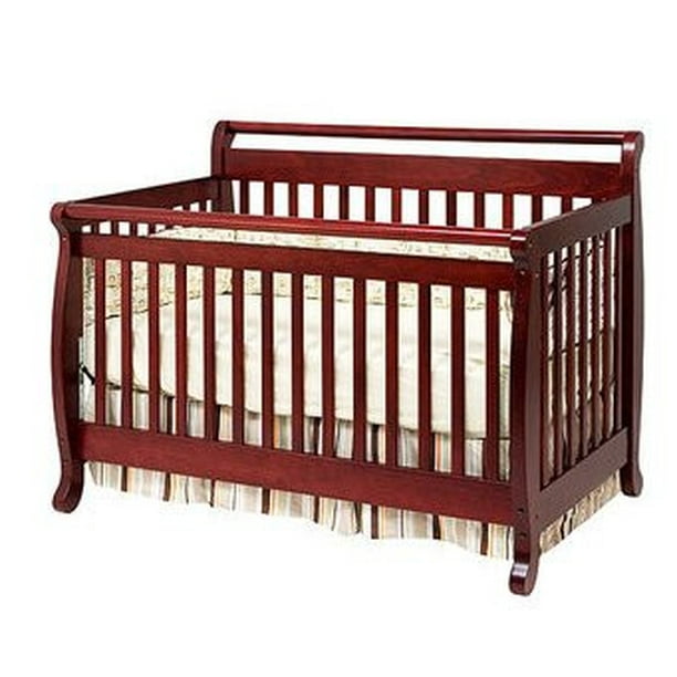 Baby Mod Lily 4 In 1 Crib Cherry Walmart Com Walmart Com