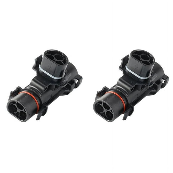 2X Solar PV Connector Plug Waterproof IP68 4000V 40A for Solar PV System Panel Parallel Protection Kit LY01-T