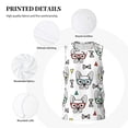 thumbnail image 3 of Pofeuu Cute French Bulldog Print Basketball Jersey, Shirts for Men Youth Basketball Jersey Crew Neck-XX-Large, 3 of 6
