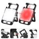 thumbnail image 1 of Paquete de 2 mini linterna LED con llavero, luz de trabajo recargable USB-C de 1000 lúmenes, abridor de botellas e imán, 4 modos de inspección a prueba de agua para reparación de campamentos [Clase de, 1 of 5