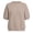 Khaki, variant on Womens Oversized Short Sleeve Sweatshirt Crewneck Puff Sleeve Top Crew Neck, Casual, Loose Fit, Cute Spring Summer Top, Trendy Fashion, Lightweight(White,XXXL)