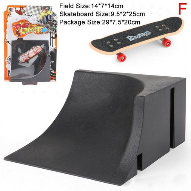 Ensemble de Planches à Doigts pour Enfants, Jouet de Skate, Rampe de Parc, Intérieur, Jouets d'Entraînement Extrême