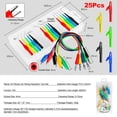thumbnail image 3 of Line detection tool,25 Pieces Line Tool Set Car Tool Test Car Test Efficient Fit Cable Fit Set Fit Test Car Efficient 25 Test Cable Car Circuit Tool, 3 of 7