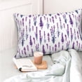 thumbnail image 4 of Balery Lavender Flowers Funda de Cojín Estampada, Regalos para Mujeres, Regalos de Amor para Ella, Regalos para Novia o Esposa, Funda de Almohada-16"x24", 4 of 6