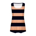 thumbnail image 4 of Lmnyox Summer Striped Tank Tops for Women Trendy Sleeveless Round Neck Shirts Casual Fashion Tops, 4 of 5