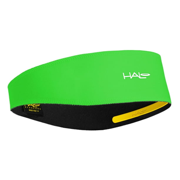 Diadema Halo, diadema, jersey de nailon verde brillante
