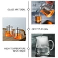 thumbnail image 3 of Glass Teapot with Infuser Tea Kettle Loose Leaves Tea Kettle Thicken Multi-use Glass Pot, 3 of 5