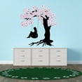 thumbnail image 3 of Cherry Blossom Tree Wall Art Decor-Decal Designs for Nursery Bedroom Decoration Floral Themed- Easy To Apply Vinyl Wall Decal - Art Removable Wall Sticker -Size 18" x 20"., 3 of 4
