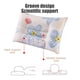 thumbnail image 5 of Almohada de Espalda para Cama Almohada de Grado de Hotel con Almohada de Apoyo Suave, Adecuada para la Espalda, Hecha de Almohada de Pluma de Tela Amigable, 5 of 6