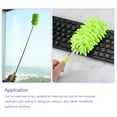 thumbnail image 5 of Uxcell 11" to 31" Chenille Cleaning Duster, Washable Extendable Brush Green 3Pack, 5 of 5