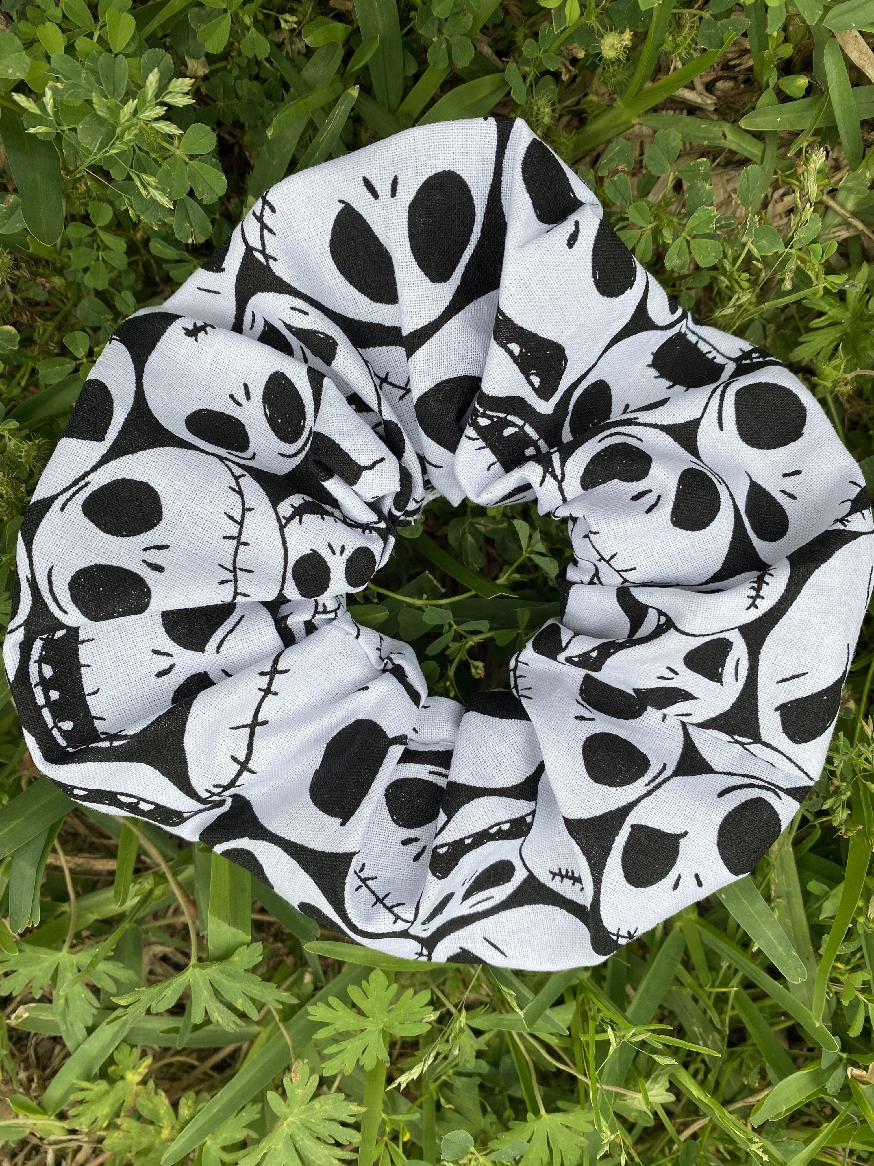 Jack Scrunchie Nightmare before Christmas Hair Tie Gift