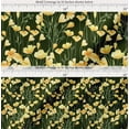 thumbnail image 2 of Soimoi Cotton Cambric Fabric Buttercup Floral Print Sewing Fabric Yard 56 Inch Wide, 2 of 7