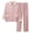 Pink, variant on Efsteb Women's Pajamas Solid Color Two Piece Set Fall Winter Warm Sleepwear Pajama Sets Button Turndown Collar Long Sleeve Tops Long Pants Comfy Loose Loungewear Outfit (Pink,M)