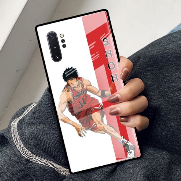 Étui en verre Slam Dunk Anime pour Samsung, housse de téléphone portable, Galaxy S20 FE, S10, S9, S8 Plus, Note 20 Ultra, 10 Lite, 9, 8 qiuyongming unisex