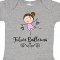 thumbnail image 4 of Inktastic Future Ballerina Girls Dance Girls Baby Bodysuit, 4 of 5