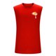 thumbnail image 5 of Camiseta sin mangas de cuello redondo para hombre, jersey deportivo de alta elasticidad, cuello redondo, sin mangas, ropa deportiva para hombre musculoso, camiseta sin mangas de algodón para hombre, 5 of 5