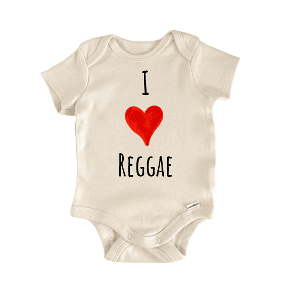 I Love Reggae - Baby Bodysuit