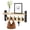 Maple Wood, variant on Sorbus Maple Wood Wall Mount Coat Rack with Shelf and 5 Heavy-Duty Hooks, 15.75"