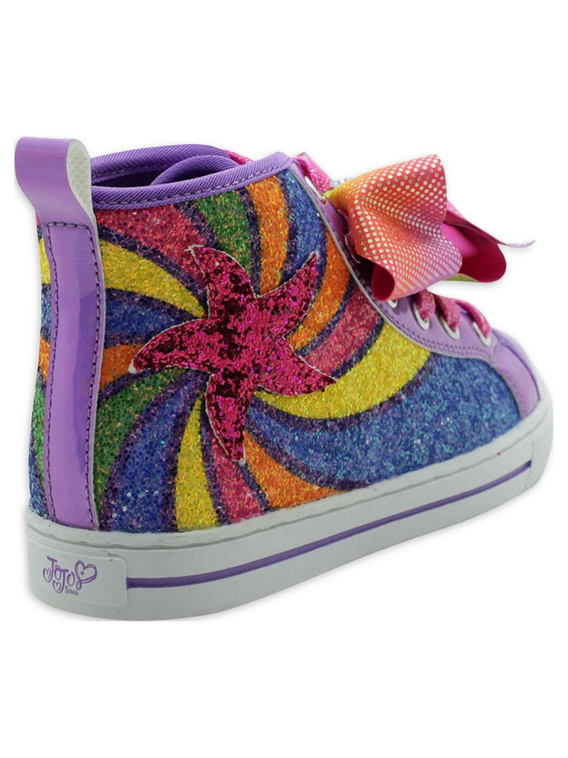 JoJo Siwa] レインボーハイトップスニーカー Nickelodeon JoJo Siwa