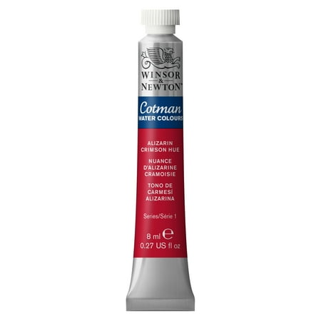 UPC: 0094376901825 | Winsor & Newton Cotman Watercolor  8ml Tube  Alizerin Crimson