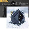 thumbnail image 5 of Frabill Incredibly Lightweight Ice Fishing Shelter Hub Hq200, 641100, 5 of 6