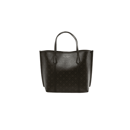 TORY BURCH UNISEX Small Perry Coated Canvas Tote "French Press" 176060 200 176060 200 from Stadium Goods