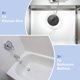 thumbnail image 5 of Juego de 1 tapón de desagüe para bañera de 1.69", tapón de fregadero de goma universal, bloqueador plateado, 5 of 6