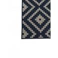 thumbnail image 2 of Furnish My Place Outdoor Accent Diamond Rug - 2 ft. x 3 ft., Navy, 2 of 7