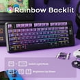 thumbnail image 5 of ZIYOU LANG M75 Bluetooth Keyboard, 5 of 9