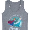 thumbnail image 3 of Frozen - Winter - Make Your Own Magic - Women's Racerback Tank Top, 3 of 5
